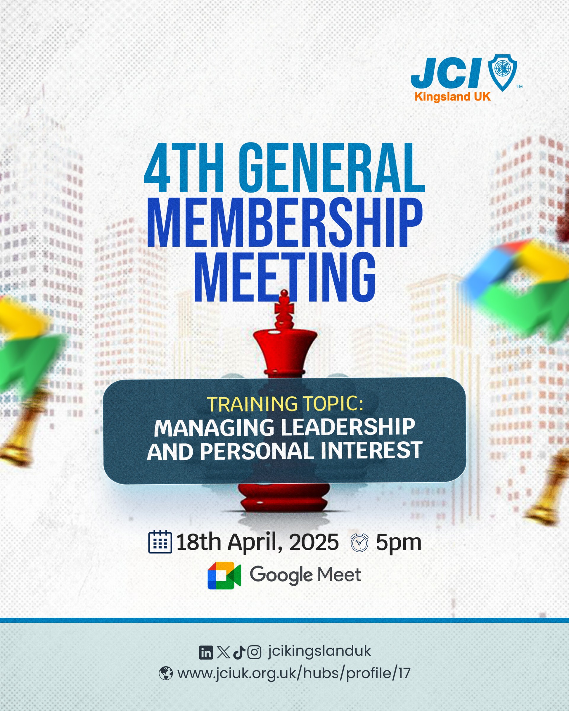 4th General Membership Meeting 2025